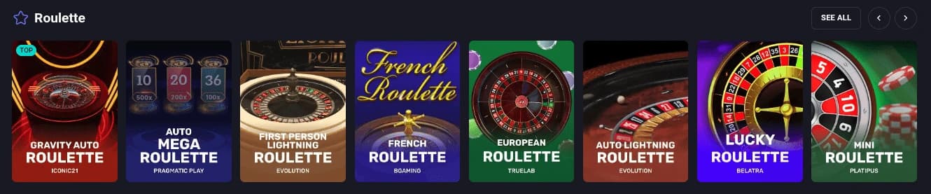online roulette